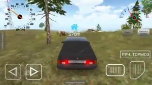 ИГРА симулятор ВАЗ 2108 на восьмёрке БПАН.