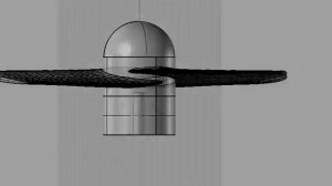 Гребной винт 2 лопасти V4