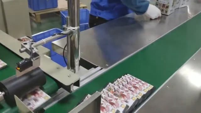 Линия по упаковке карт и вкладышей в пластиковые или бумажные пакеты. смотреть онлайн