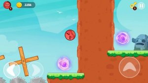 Новый КРАСНЫЙ ШАРИК против ЧЕРНЫХ КВАДРАТОВ игра Red Ball 4 на канале Мистер Игрушкин