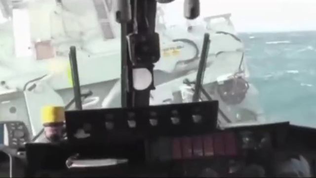 Посадка на палубу.