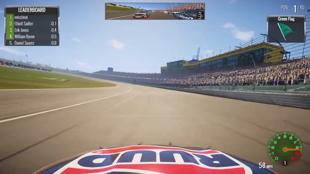 Kansas Lottery 300 Race 30-33 Playoff Race 4-7 смотреть онлайн