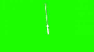 Секундная стрелка на хромакее