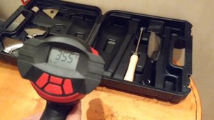 Строительный фен (термопистолет)  Elitech ТВ 2000ЖК