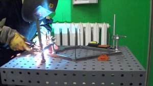 Применение сборочно-сварочного стола с оснасткой