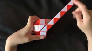 Rubik’s Twist 36 or Snake Puzzle 36 Tutorial: How to Make a Peach Heart Shape Step by Step