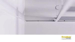 Ecophon Focus E 600х600 мм, инструкция по монтажу подвесного потолка.