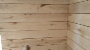 Баня №2 - Сруб для бани собран и сохнет