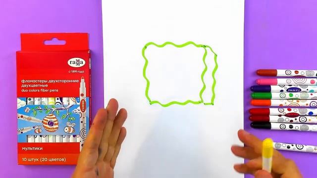 Риуем Губку БОБА простые рисунки ? Рисуем с РыбаКит смотреть онлайн