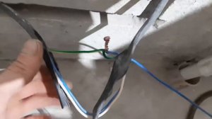 Спайка провода ( 2.5 кв. ) графитом !