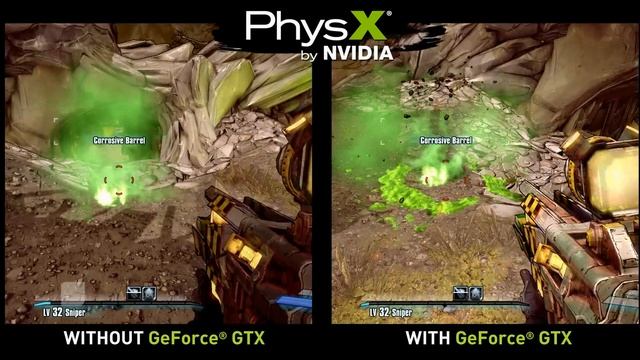 Borderlands 2 GeForce GTX PhysX Trailer смотреть онлайн