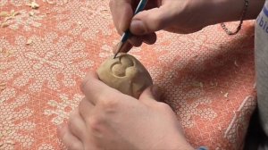 Фигурка из дерева, тыква своими руками, резьба по дереву