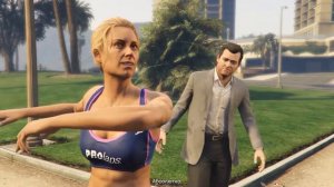 Прохождение Grand Theft Auto V (GTA 5) — Побочная миссия от Мэри-Энн #01 Бег от себя - Майкл