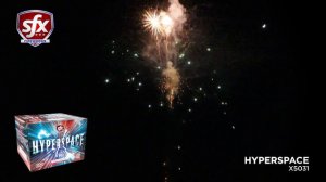 Hyperspace, a 500 gram cake by SFX Fireworks | Superior Fireworks