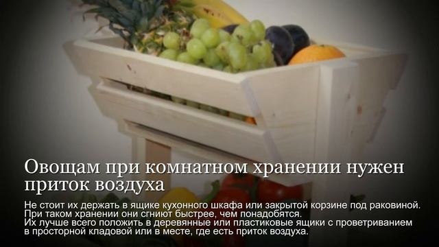 Полезные советы по хранению свежих фруктов и овощей.  Часть 2