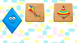 УЧИМ ПЛОСКИЕ ГЕОМЕТРИЧЕСКИЕ ФИГУРЫ.Геометрия для малышей. Развивающий мультик для детей.