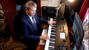 Лунная соната Десятый ролик синтезатора Yamaha modx 8