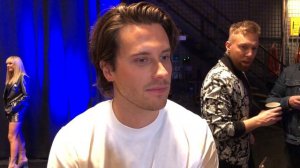 Victor Crone "Troubled Waters" Interview @ Melodifestivalen 2020 | wiwibloggs