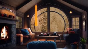 Сказка на ночь у камина для взрослых #33 без музыки