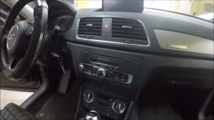 Audi Q3. Замена монитора и установка камеры заднего вида
