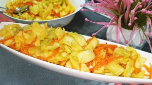 КОЧАН КАПУСТЫ и МОРКОВКА!  ОБАЛДЕННАЯ КАПУСТА ПО-КОРЕЙСКИ.