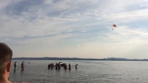 Второй полет над водой Сани