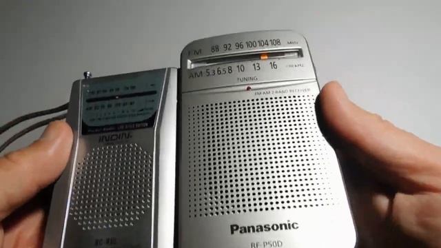 Panasonic RF-P50D AM/FM радиоприемник смотреть онлайн