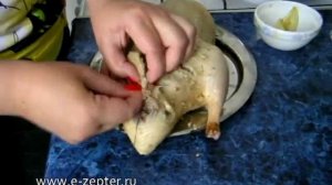 Фаршированная утка - видео рецепт