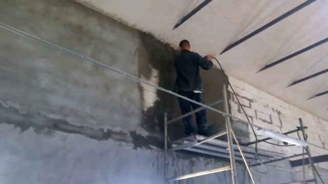 Штукатурка Хоппер ковшом Часть 2 смотреть онлайн