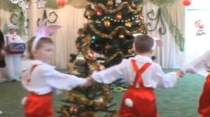 Танец Зайчиков и Лисички на Новогоднем утреннике