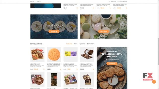Sweet Shop Responsive OpenCart Template TMT Warner Ivor