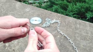Как сделать Кусаригаму.          (Самая простая модель, которую сможет сделать каждый )