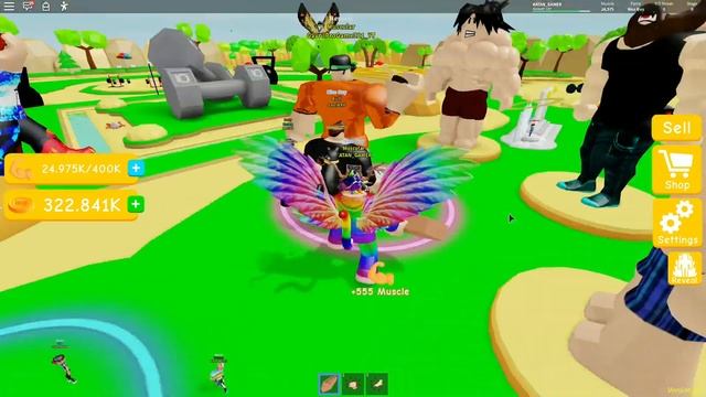 От нуба до про! В симуляторе поднятия тяжести (качка) в Роблоксе!? смотреть онлайн