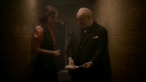 Черчилль .  Темные времена. Пошел в задницу . Олдман