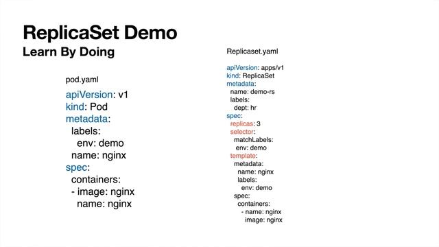 Kubernetes POD, ReplicaSet and Deployment -- Relationship Explained with the Demo