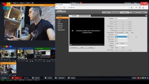 Настройки IP камер для работы с vMix