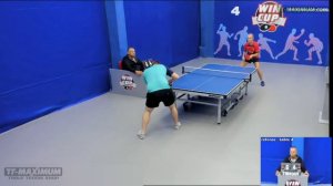 ДЛИННЫЕ ШИПЫ OX - ТЕХНИКА левши! Черевко Роман - шиповик защищается и АТАКУЕТ, длинные шипы в игре