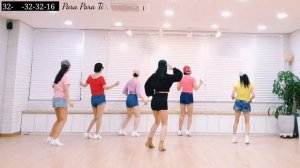 (윤은희라인댄스)Para Para Ti  - Line Dance(Improver) 신나게 즐기는 수업에 강추??