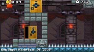 Evolution of Final Levels in 2D Super Mario Games (1985 - 2019)