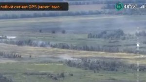 Один танк уничтожил колонну бронетехники ВСУ