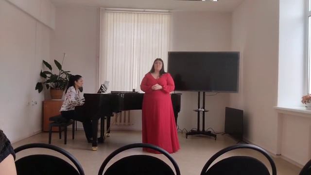 И. Дунаевский Песня Нины Исполняет Полина Слюсарева, концертмейстер Елена Веремеенко
