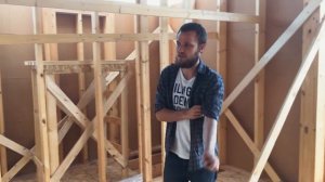 Каркасный дом 9х9 в стиле Модерн / 300мм утепления! Часть 1. Рамхаус