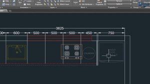 AUTOCAD TUTORIAL STRAIGHT MODULAR KITCHEN DESIGN