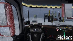 едем в казань, новое обновление зимний мод новая версия етс 2 новая машина