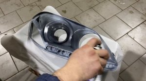 Установка Led линз. Тюнинг оптики на Марк 110, улучшаем свет.