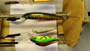 карусель для просушки воблеров.