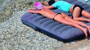 КАБАРДИНКА! ДИКИЕ ПЛЯЖИ! МОРЕ ЗАКИПЕЛО! ПЕКЛО! ПОГОДА 3.06.2023