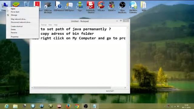 Set Path How to set java path permanently on windows8 windows 7 смотреть онлайн
