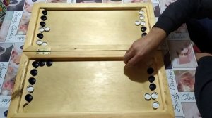 The game of backgammon is long  игра в нарды длинные 22