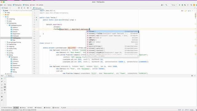 2023 | Latest | Java8 | Java17 | Collectors | Streams | teeing | minBy